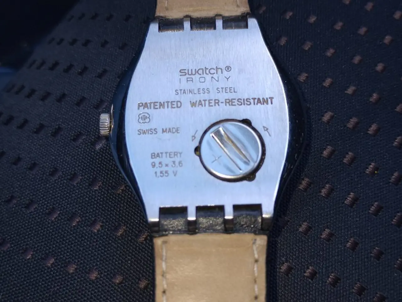Billede 1 - ældre SWATCH armbåndsur med sort rem