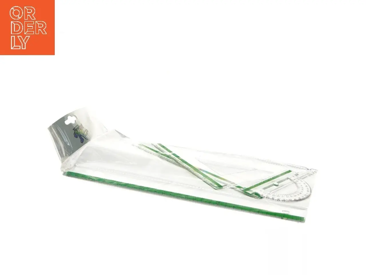 Billede 2 - Geometrisæt med lineal og vinkelmåler fra Linex (str. 30 cm)