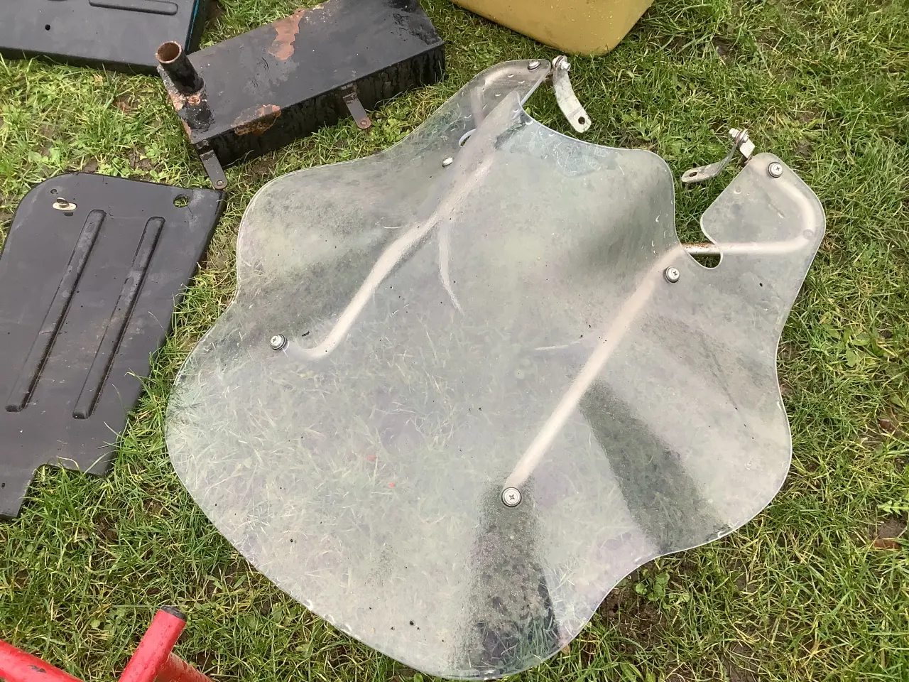 Billede 1 - Trilet vindspejl mm