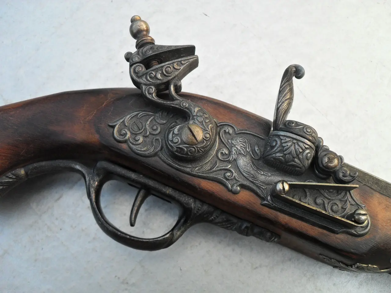 Billede 3 - gammel flintepistol