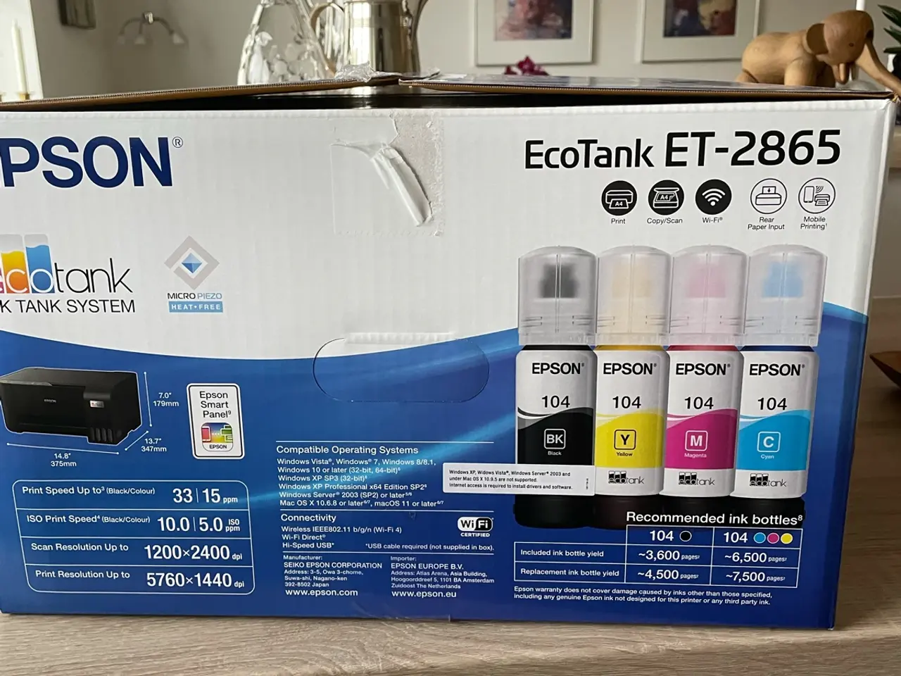 Billede 1 - Ny Epson printer