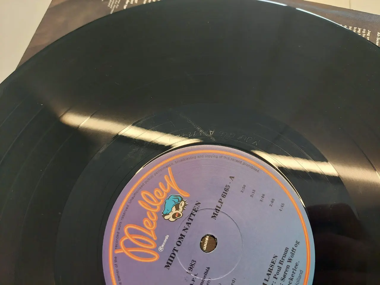 Billede 7 - Kim Larsen – Midt om natten 1 pressning (NL)