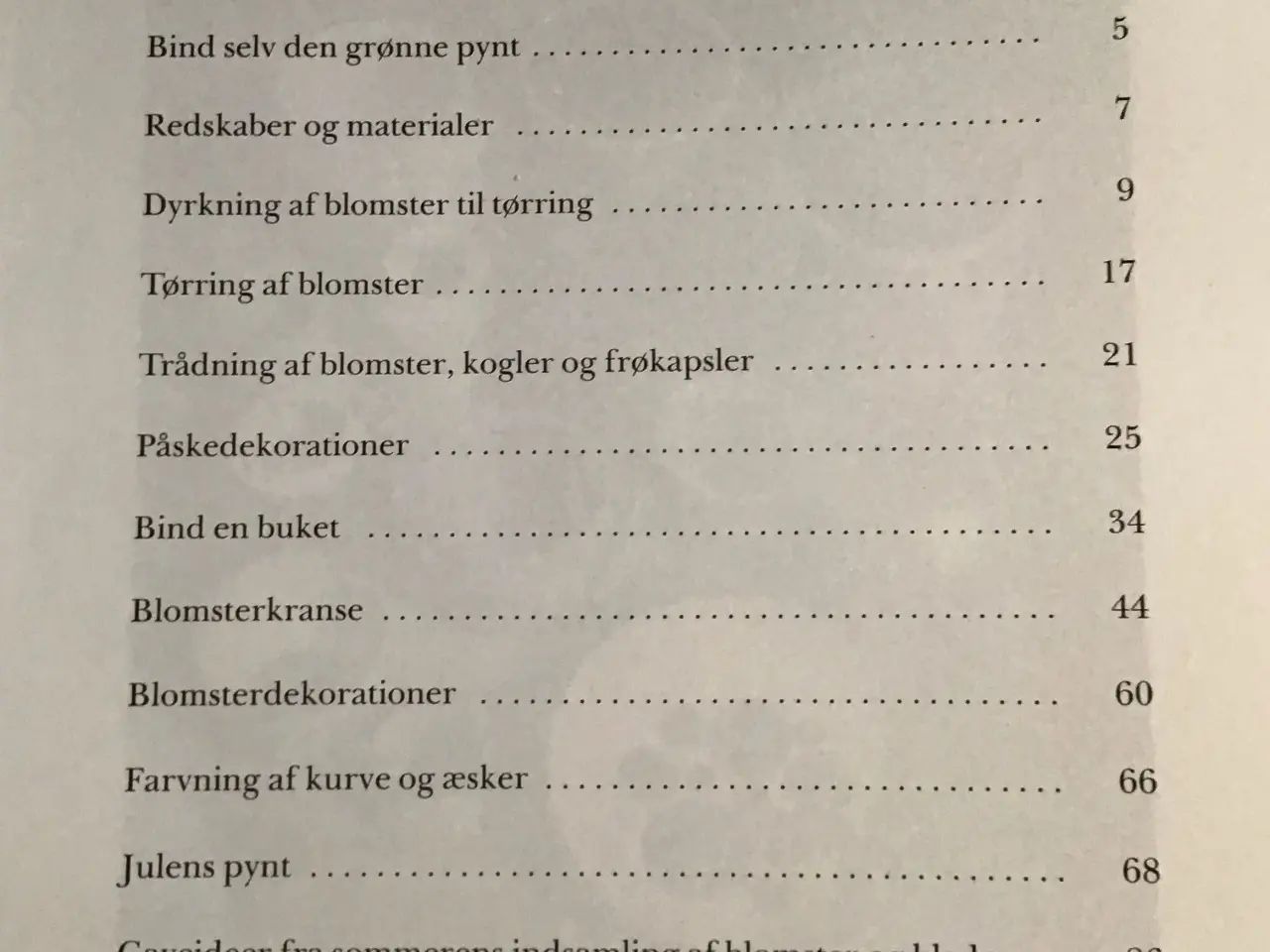Billede 4 - Blomsterpynt - året rundt