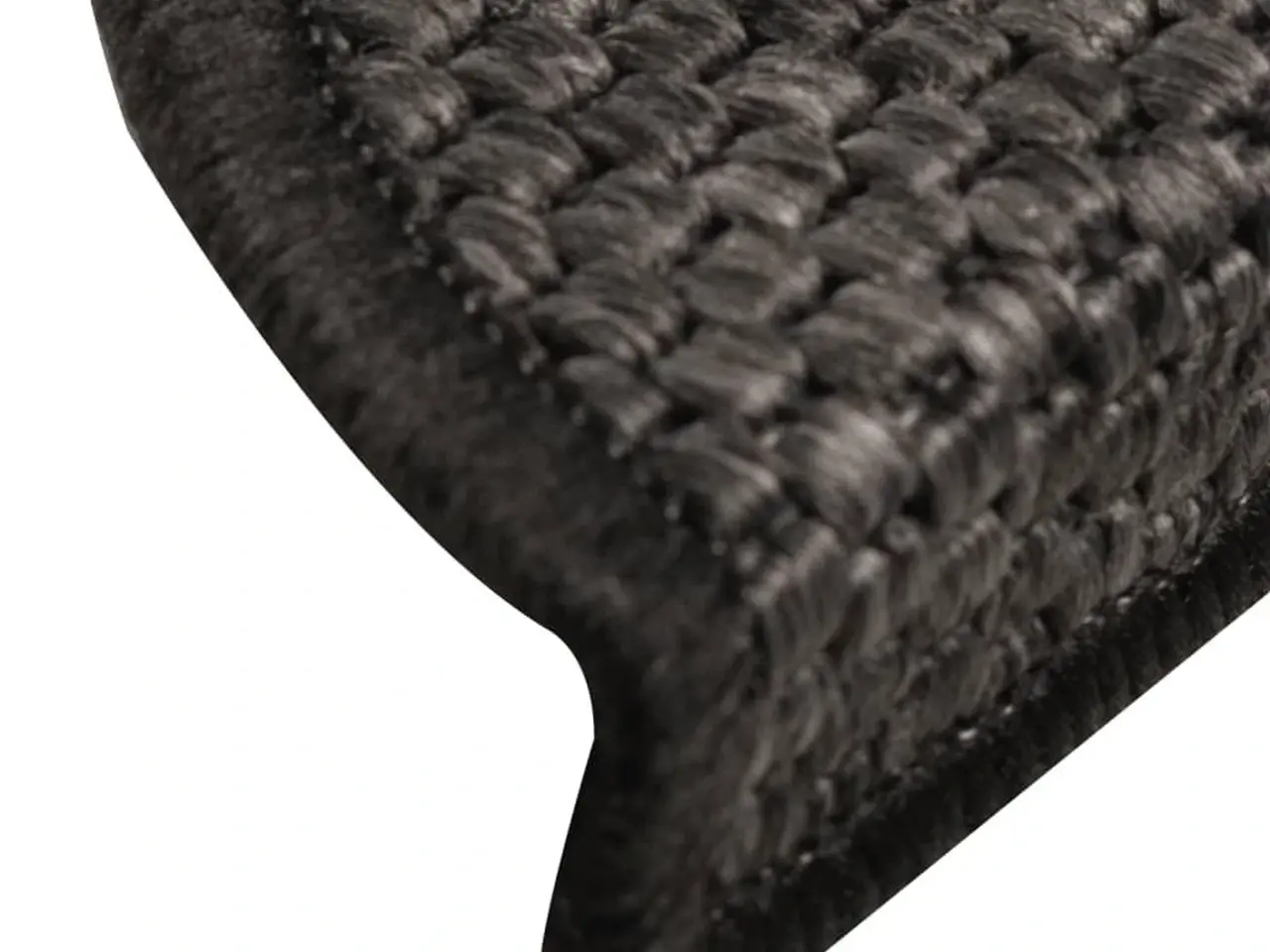 Billede 7 - Selvklæbende trappemåtter 15 stk. 56x17x3cm sisal-look antracit