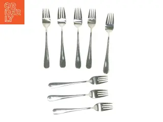 Bestiksæt med 8 gafler fra Aida (str. 8 stk 19 cm)