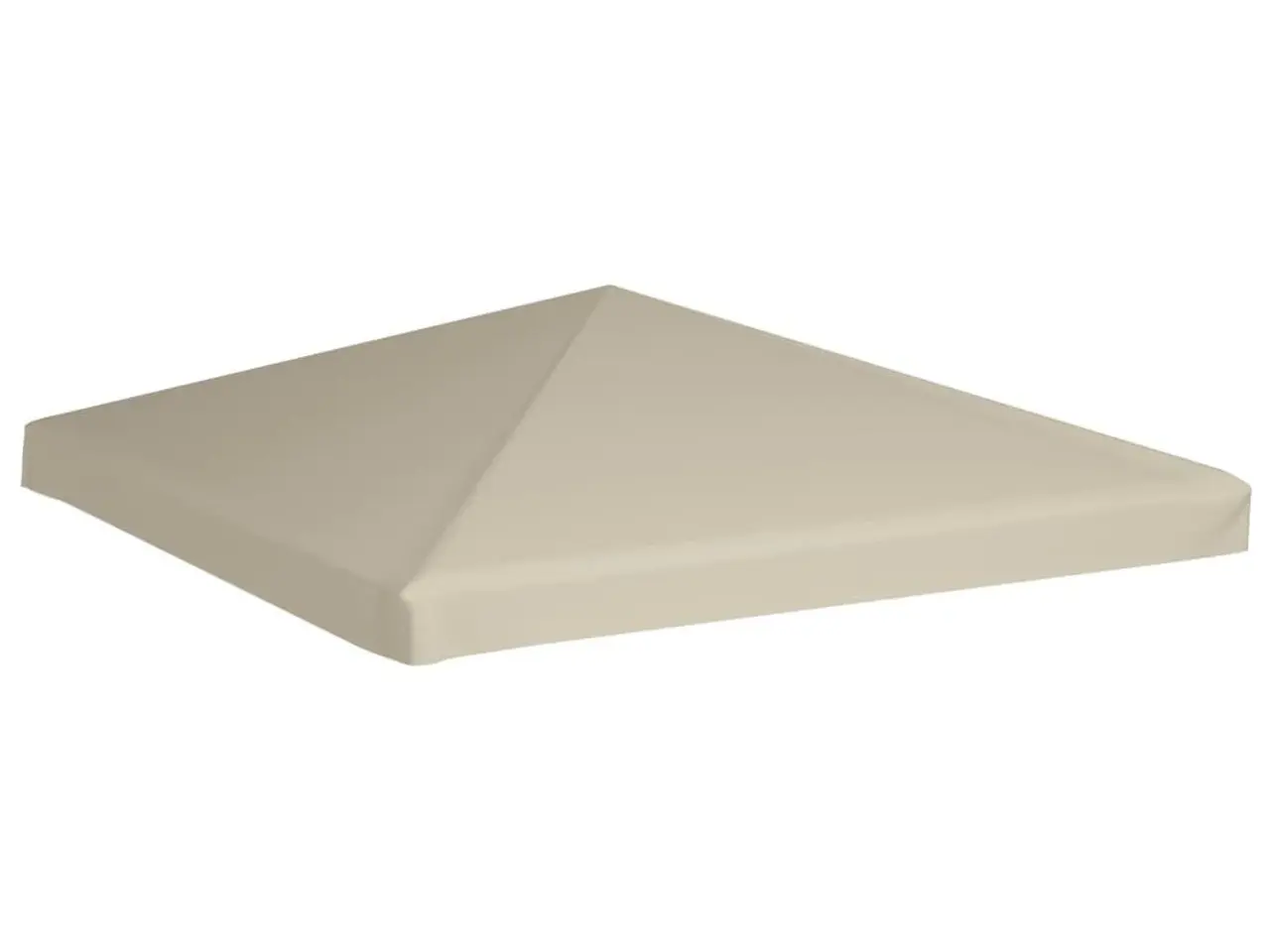 Billede 2 - Pavillontopdække 3×3 m - 310 g/m², beige