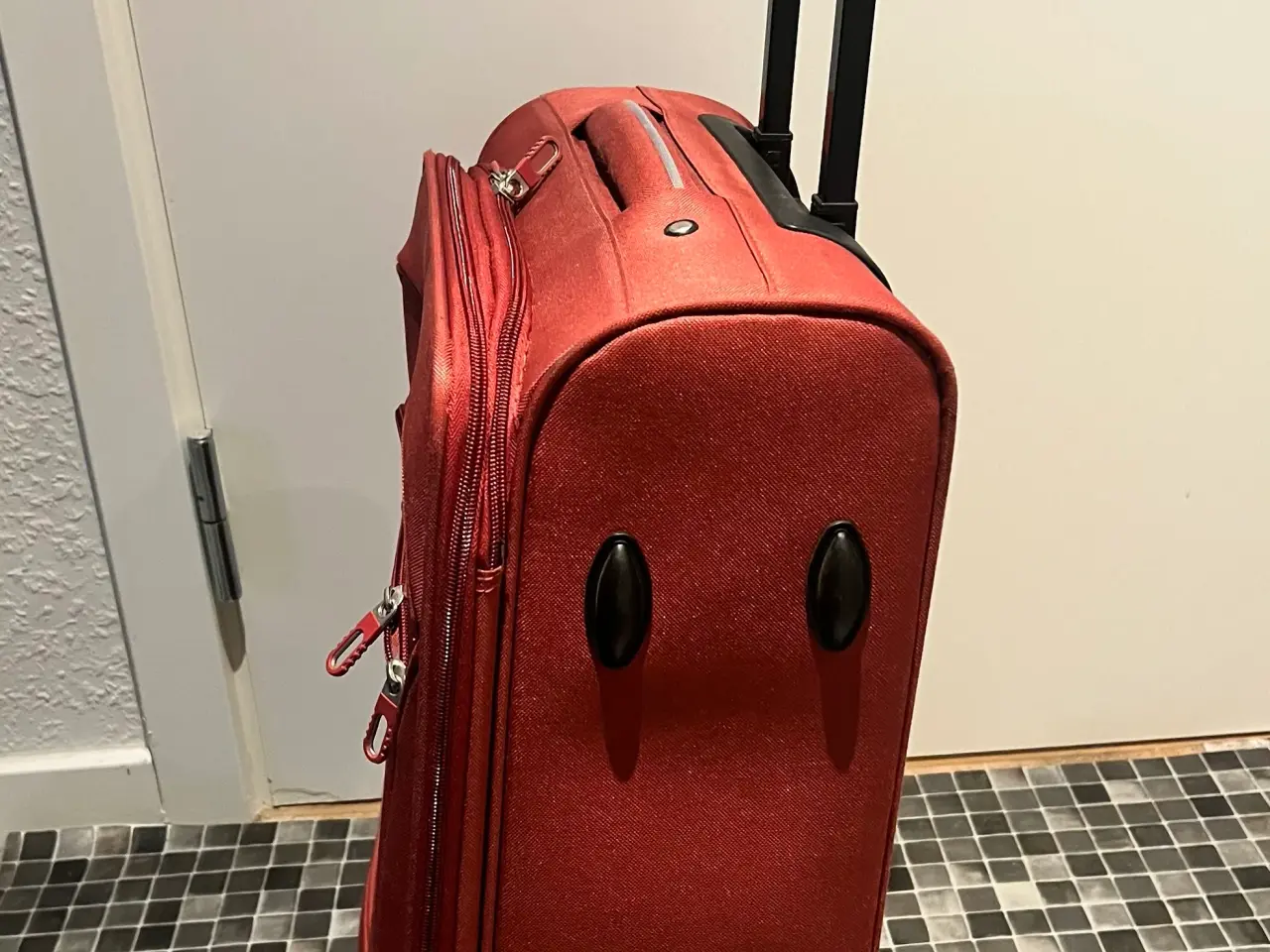 Billede 3 - kuffert rød unisex handbagage