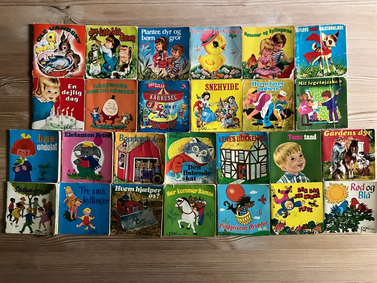 Billede 2 - Gamle,sjældne Pixi bøger fra Illustrationsforlaget