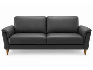 Ballerup 2 pers lædersofa