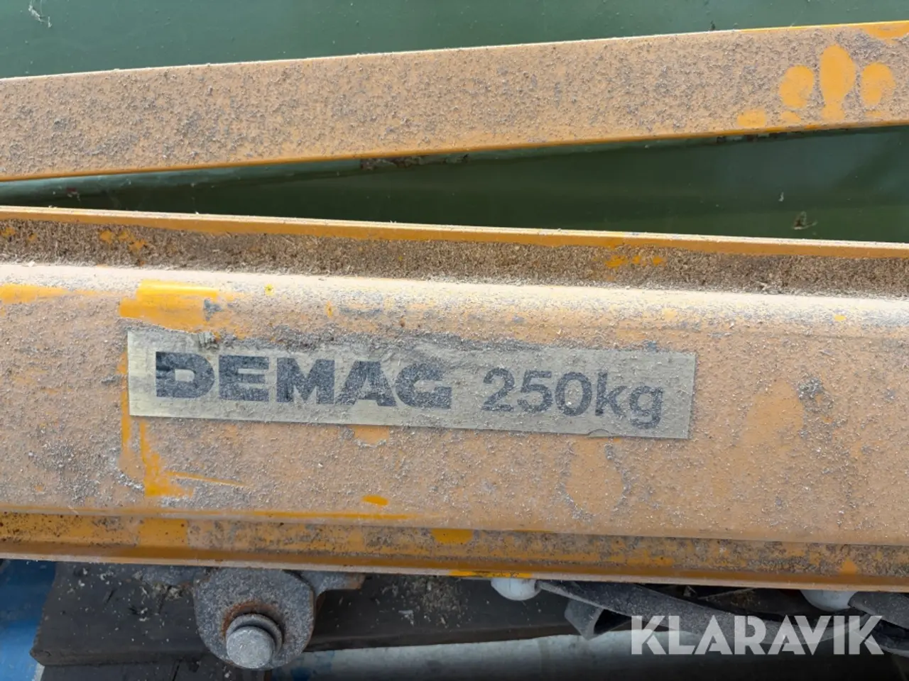 Billede 8 - Kransøjle DEMAG med 4,1 meter kranarm, 1 styk