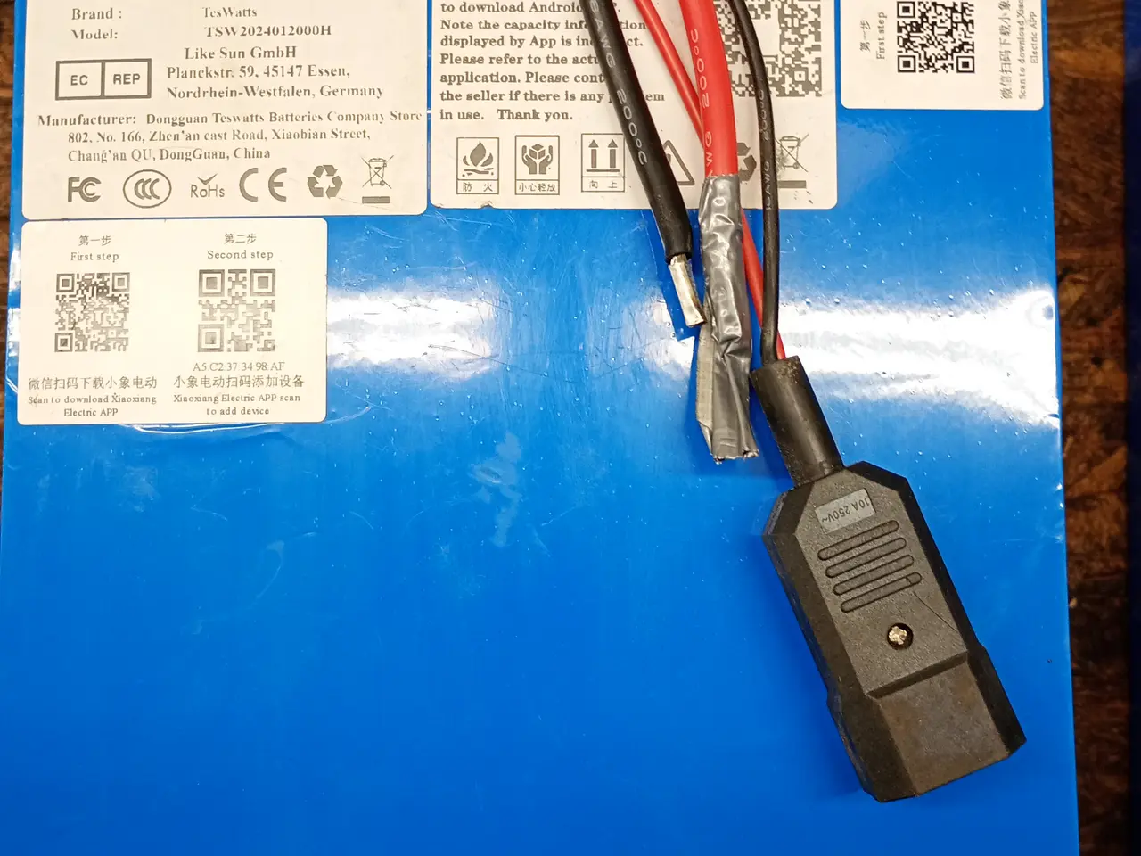 Billede 2 - Nyt 72volt 80A lithium batteri med oplader