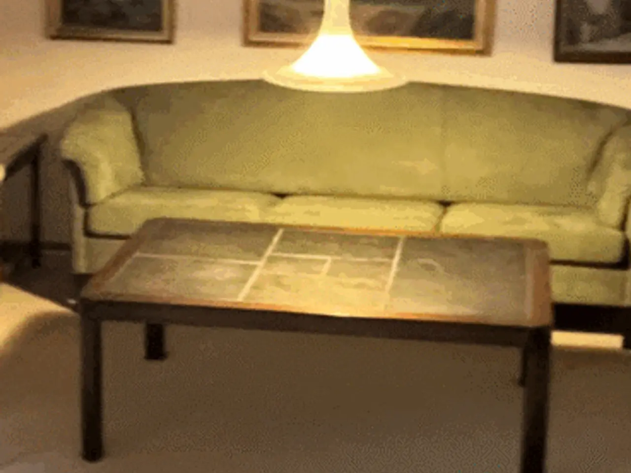 Billede 1 - Sofabord med skiffer plader