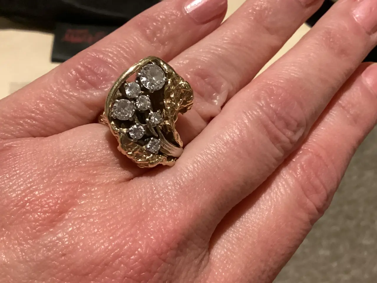 Billede 6 - Gold and diamond ring
