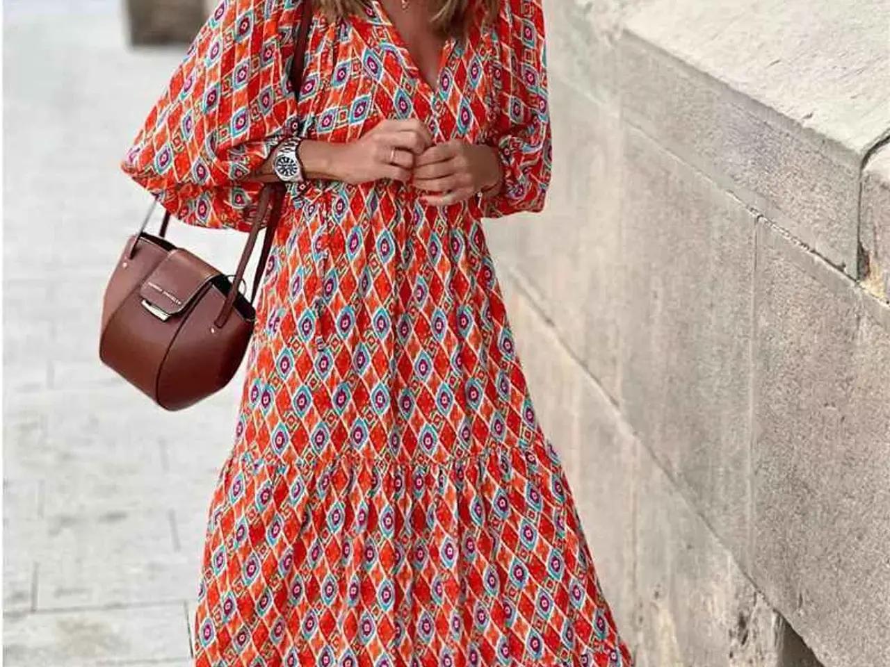 Billede 2 - Kjole. Maxi i Boho style./ Str: medium og Large