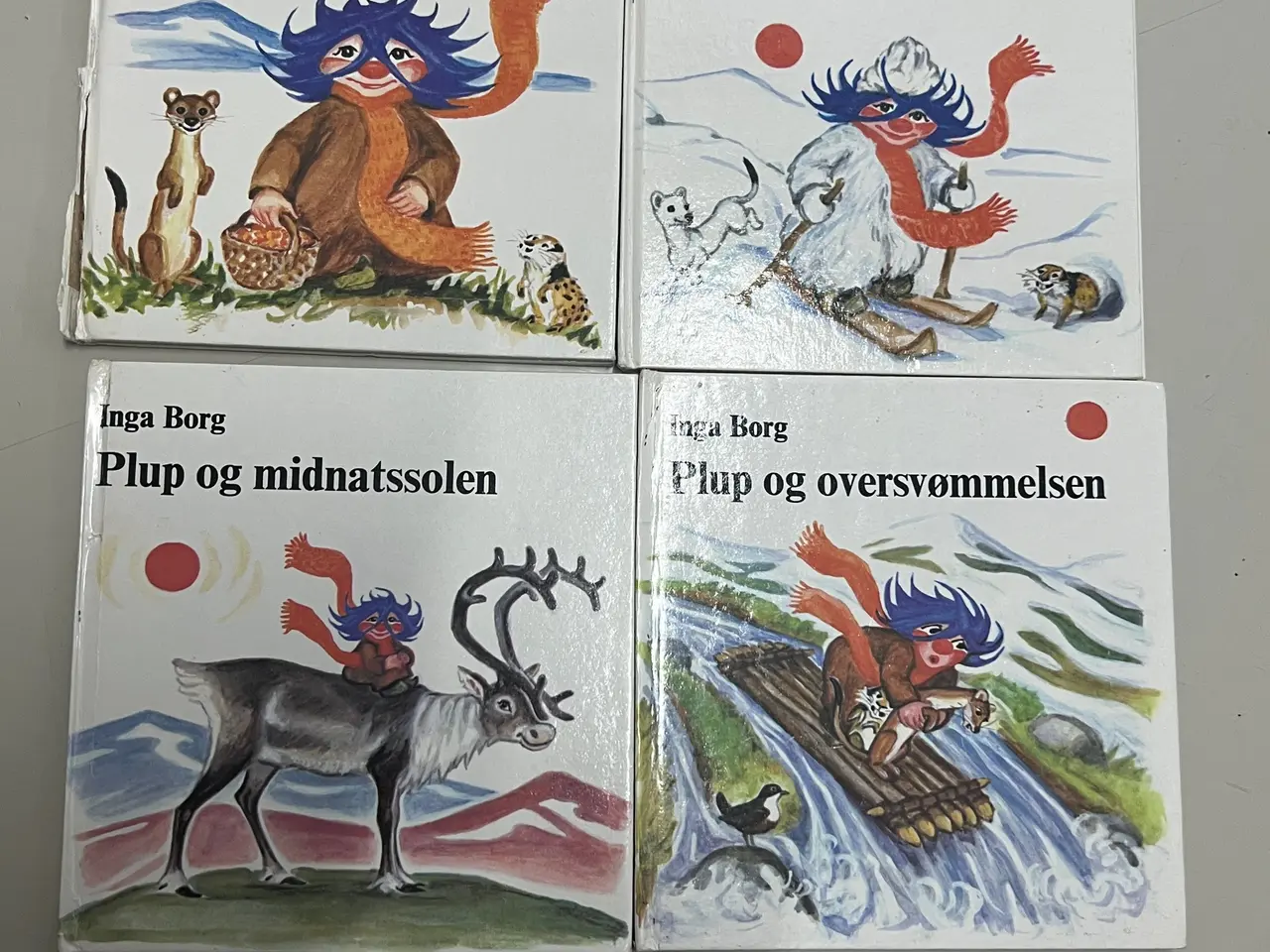Billede 1 - 4 stk Plup bøger