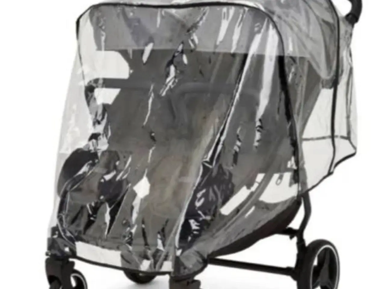Billede 1 - UDLEJES - RAINCOVER for JOIE DOUBLE STROLLER
