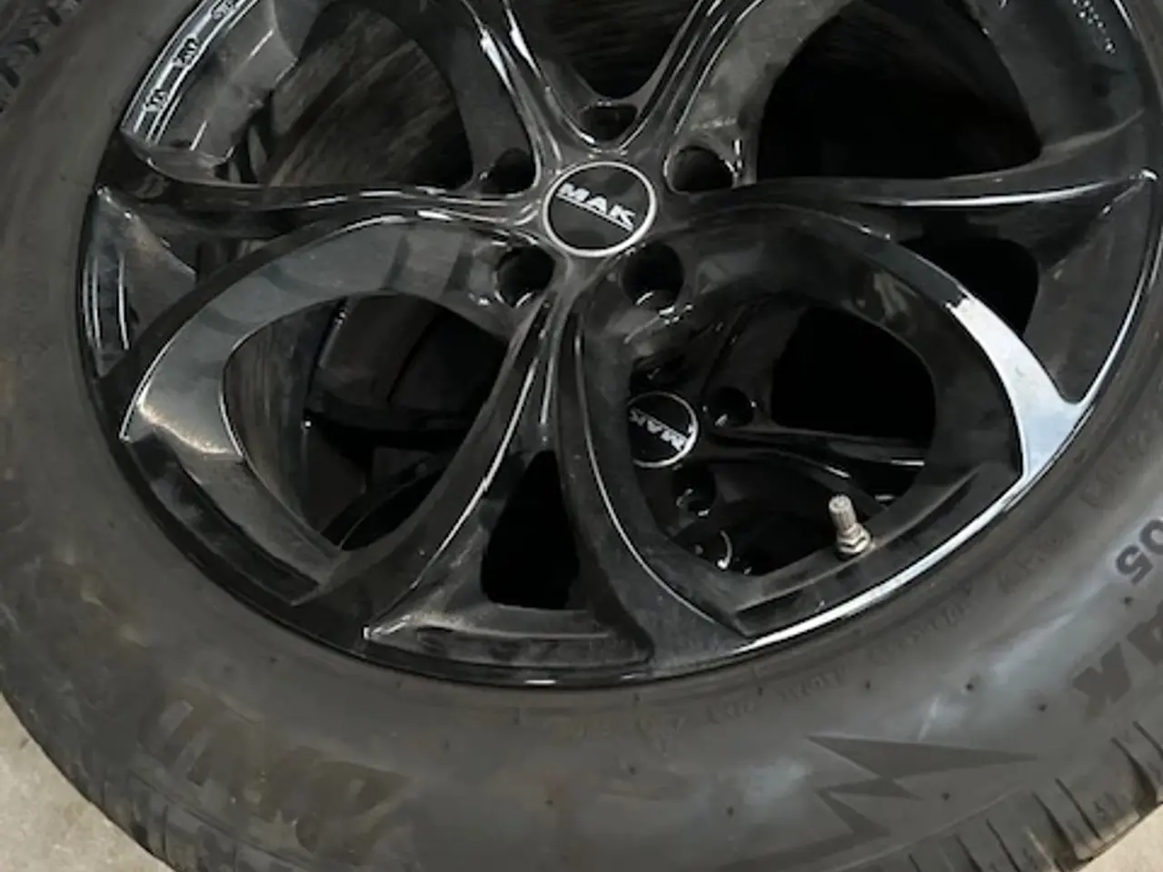 Billede 2 - Alfa Stelvio Komplette vinterhjul