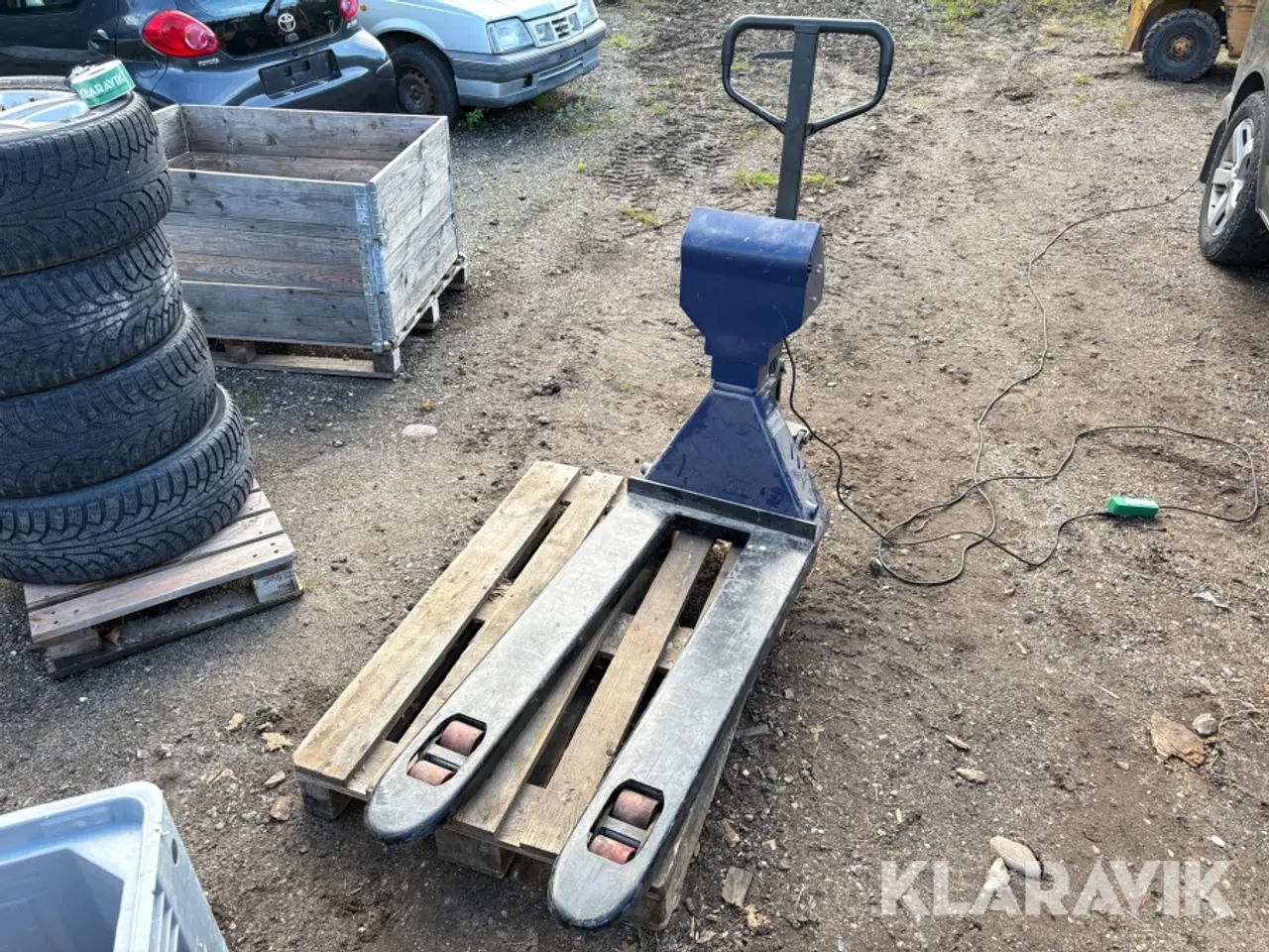 Billede 4 - Palleløfter med vægt - 2000 kg