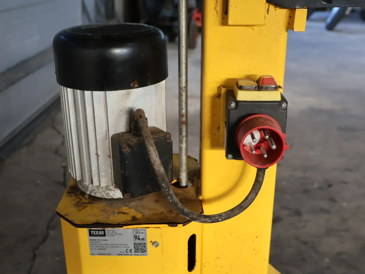 Billede 5 - 8 tons Texas brændekløver power split 830V, 380v.