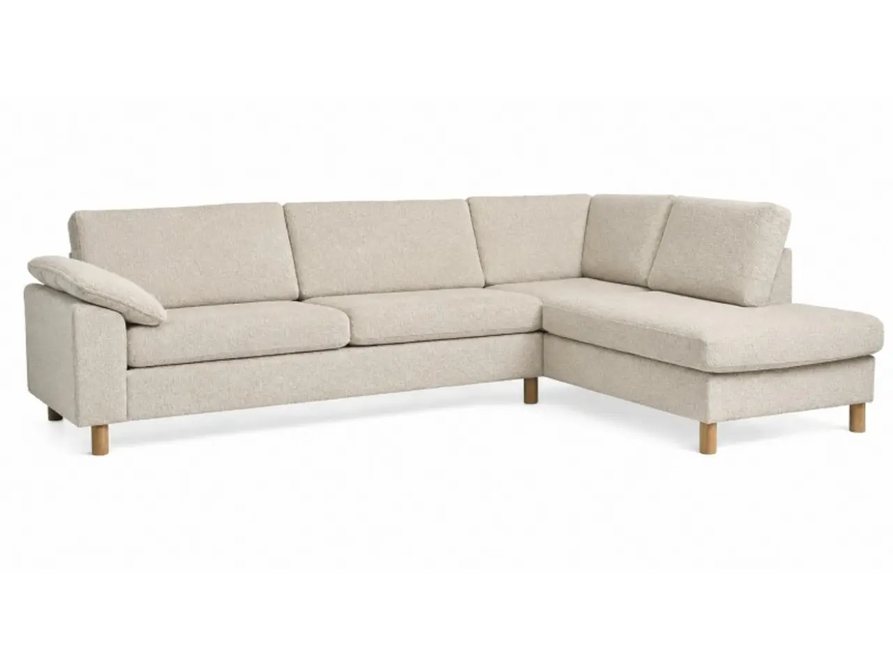 Billede 1 - Maria Hjørnesofa Beige - Højrevendt
