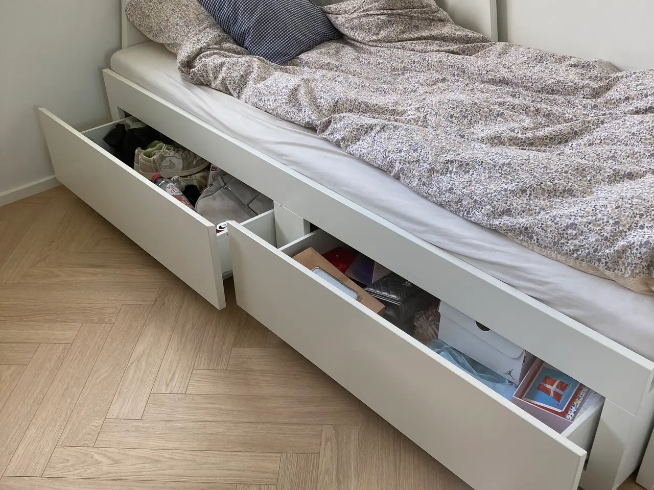 Billede 3 - Ikea seng med udtræk - Model Flekke