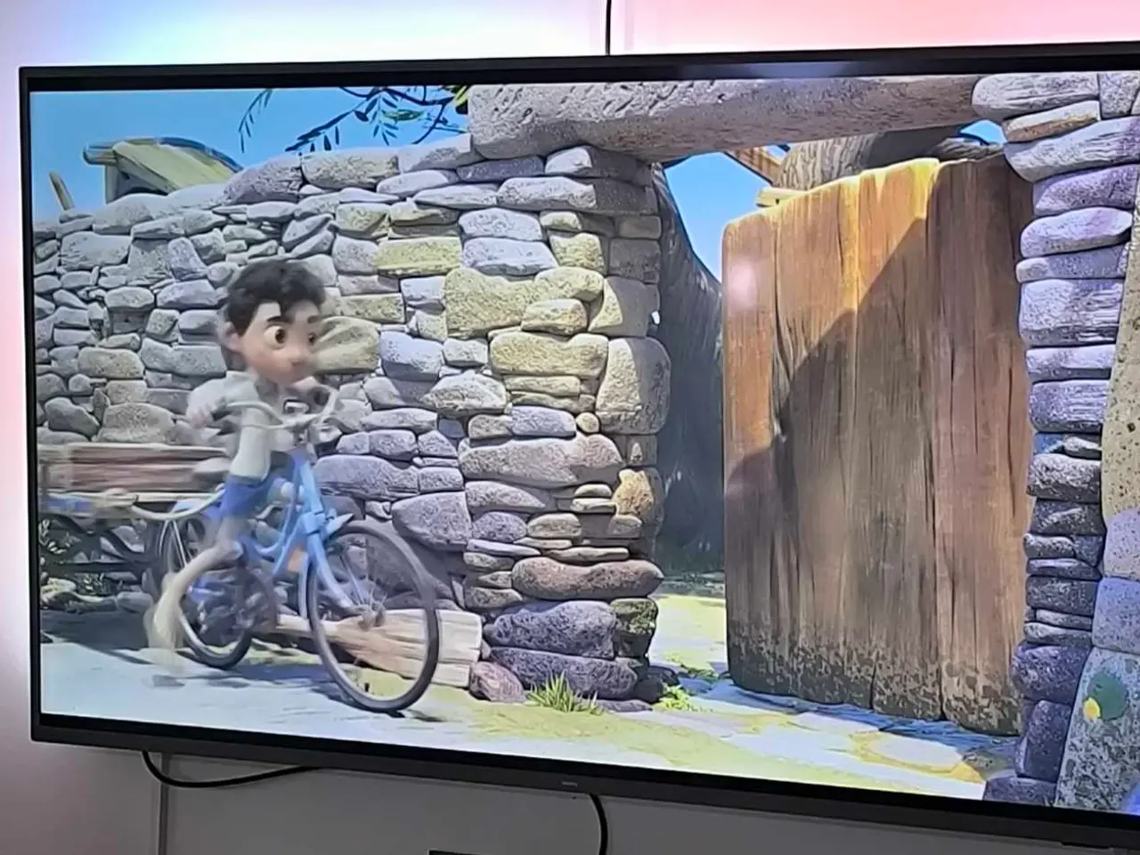 Billede 1 - Lækkert stort Philips Ambilight smart TV