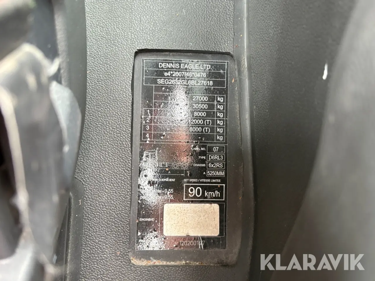 Billede 10 - Renovationsbil Renault D-Access 6x2 26,5 320