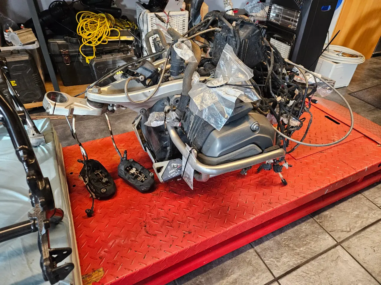 Billede 1 - BMW r1200gsa 2017 Projekt