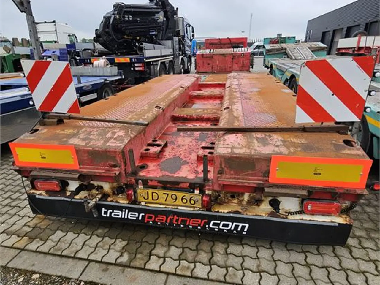 Billede 7 - Doll Low loader - with pull-out extension