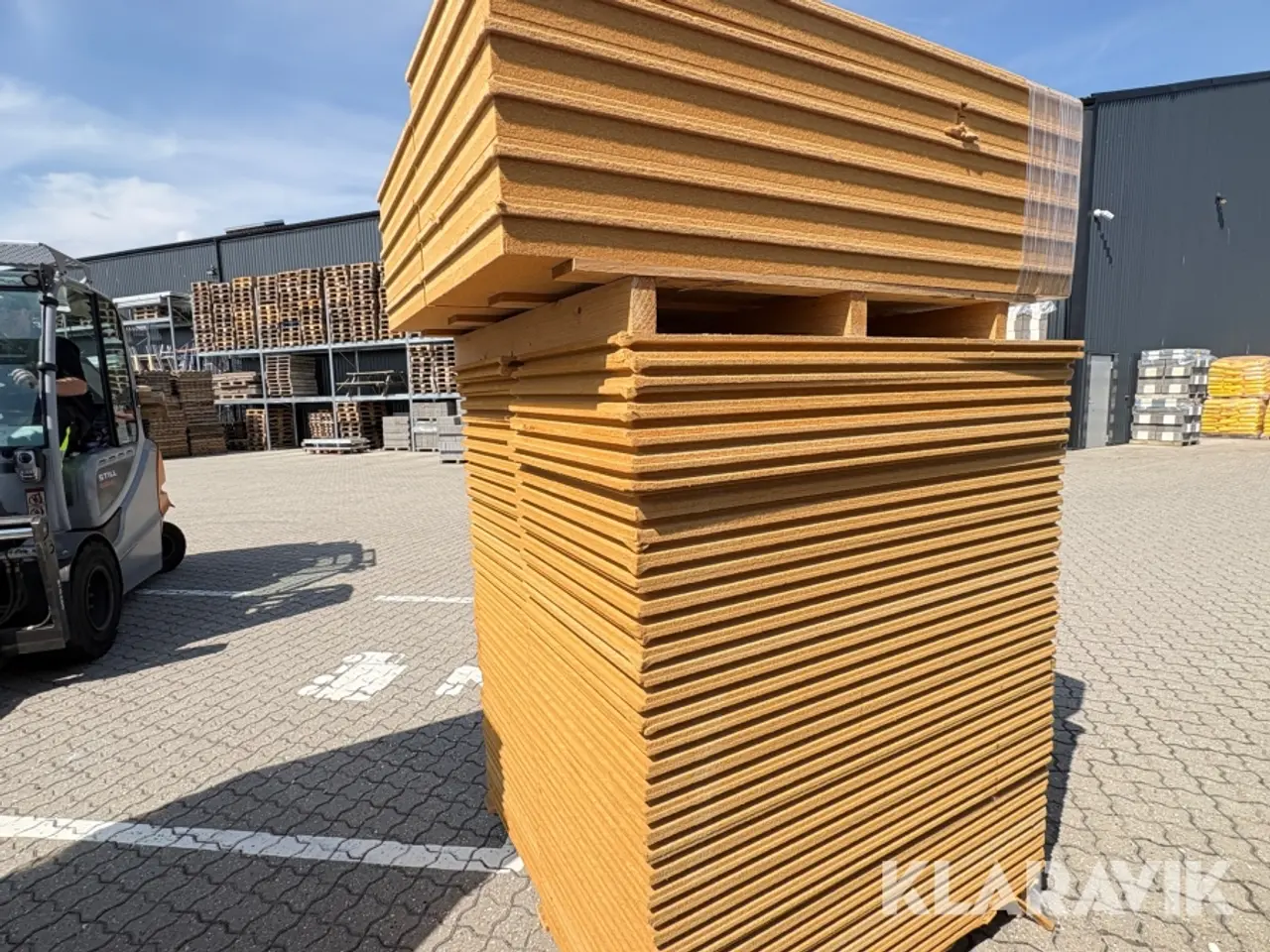 Billede 3 - Træfiber plader 2paller