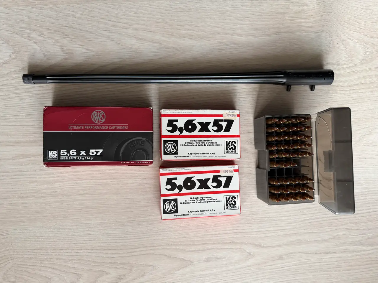 Billede 1 - Blaser R93 5,6x57 flutet pibe