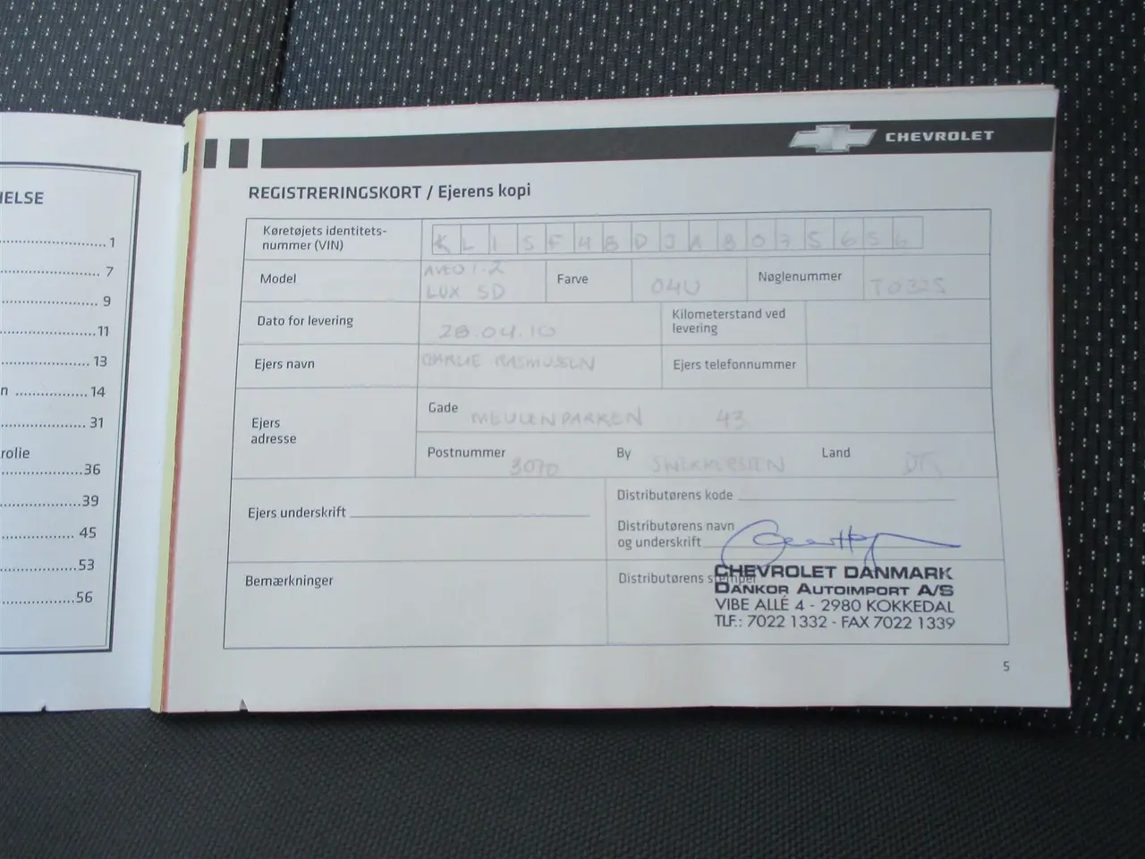 Billede 16 - Chevrolet Aveo 1,2 16V LS A/C 84HK 5d