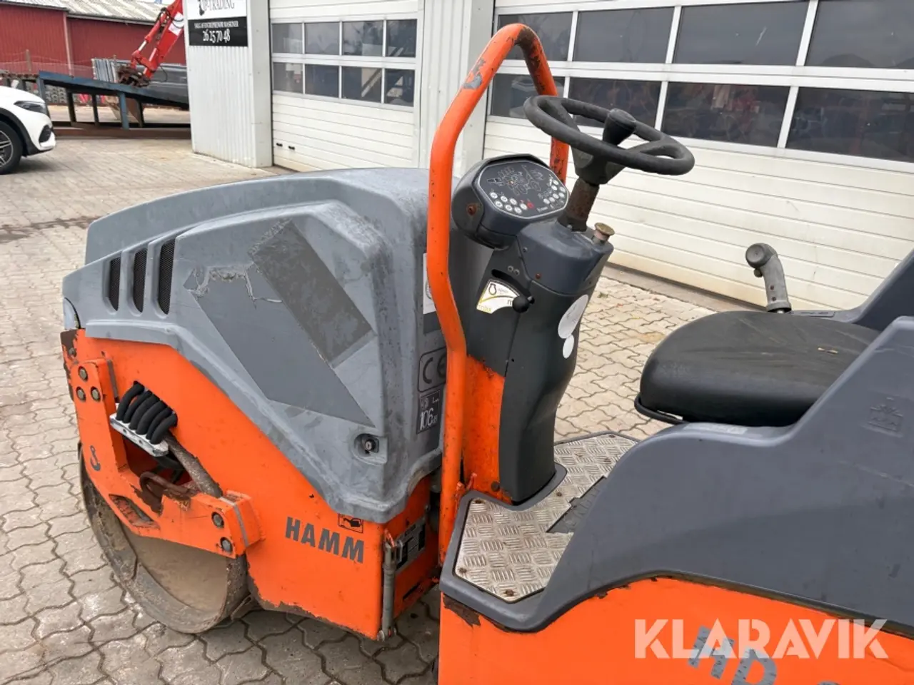 Billede 5 - Vejtromle HAMM HD8 W