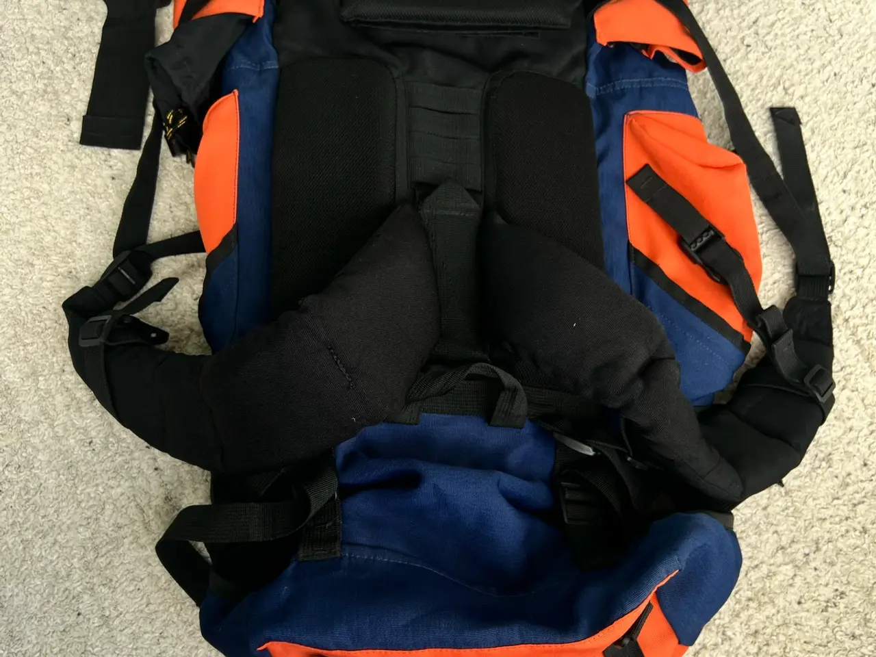 Billede 4 - Tattoo Voyager 60 vandrerygsæk blå/orange 60L