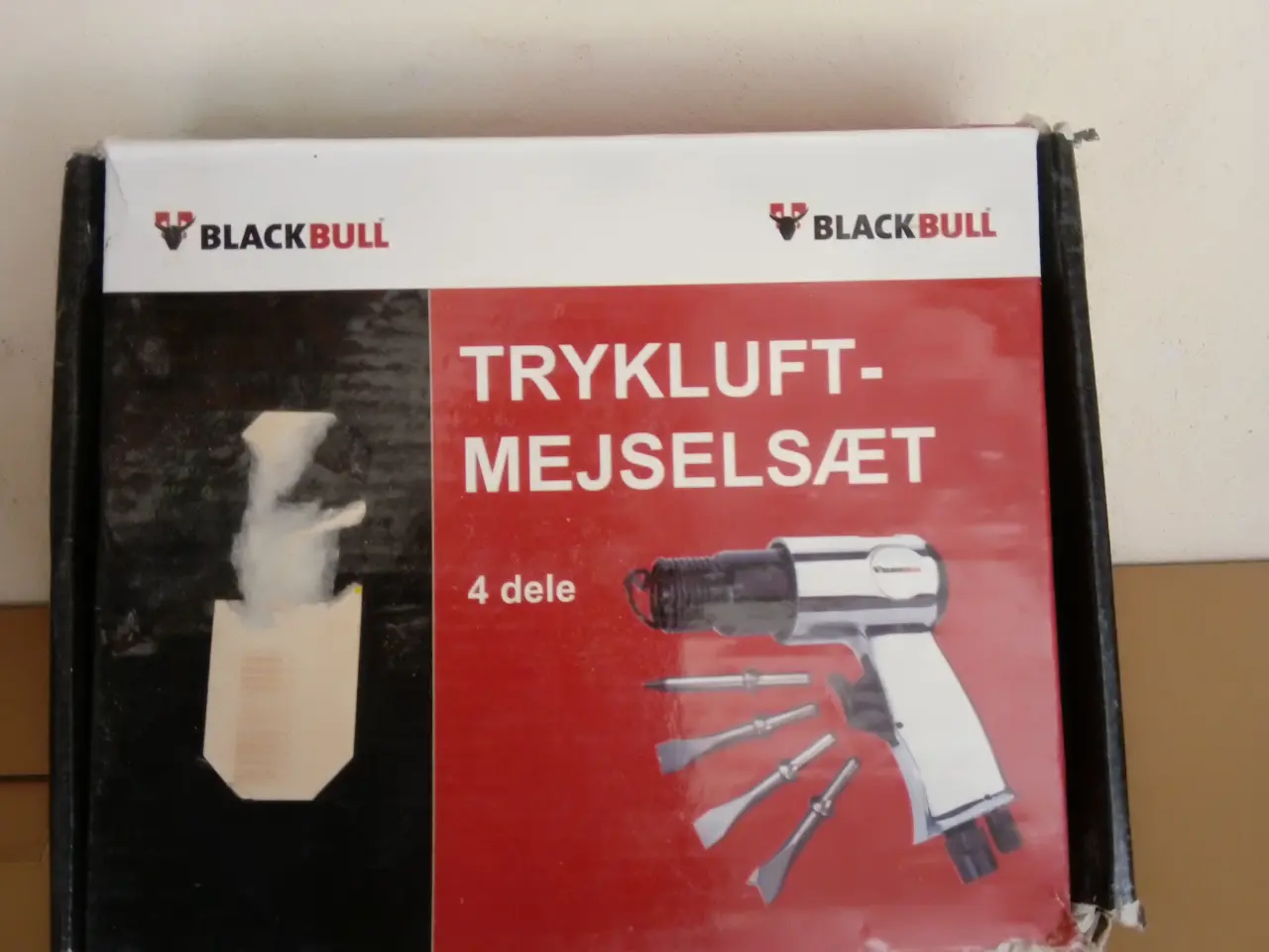 Billede 1 - Mejselsæt til trykluft med 4 stk mejsler