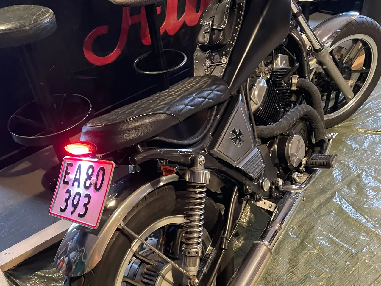 Billede 4 - Honda shadow 500(café racer)