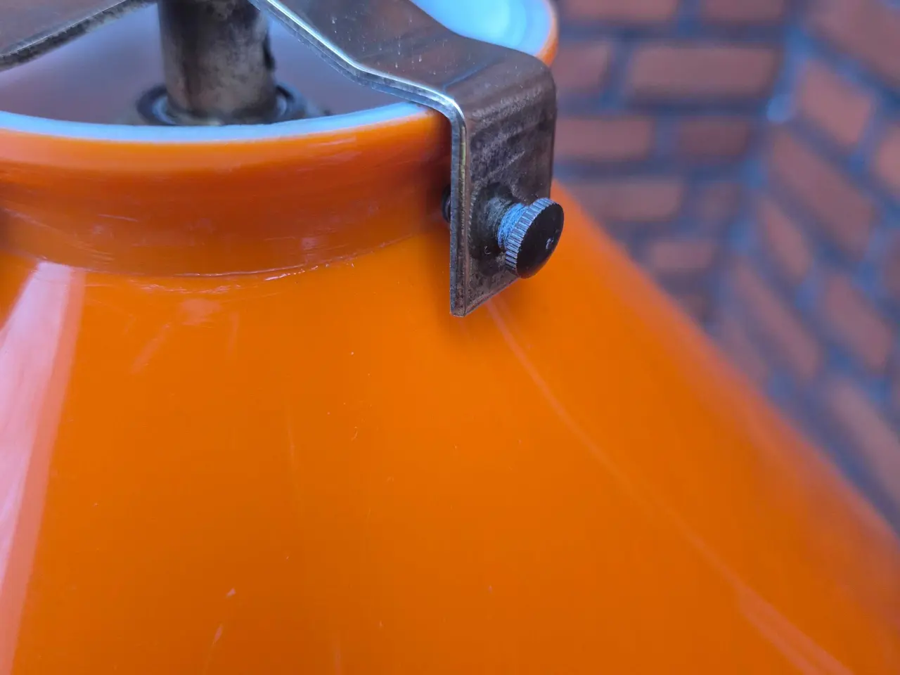 Billede 12 - Skomagerpendel med orange transparent skærm