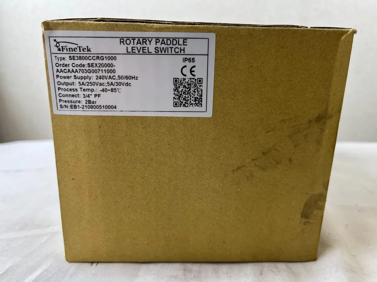 Billede 2 - FineTek SE3800CCRG1000 Rotary Paddle Level kontakt