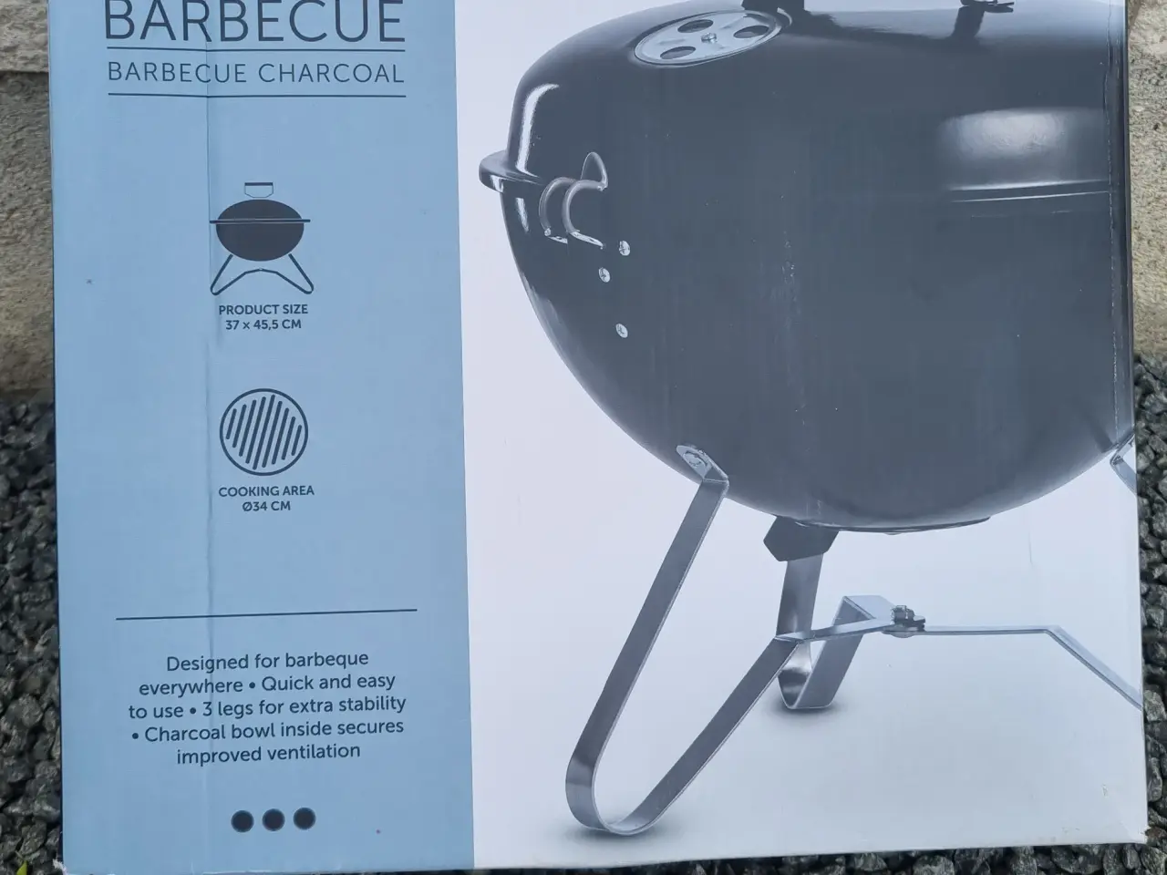 Billede 1 - Dangrill bordgrill 37 cm , ny