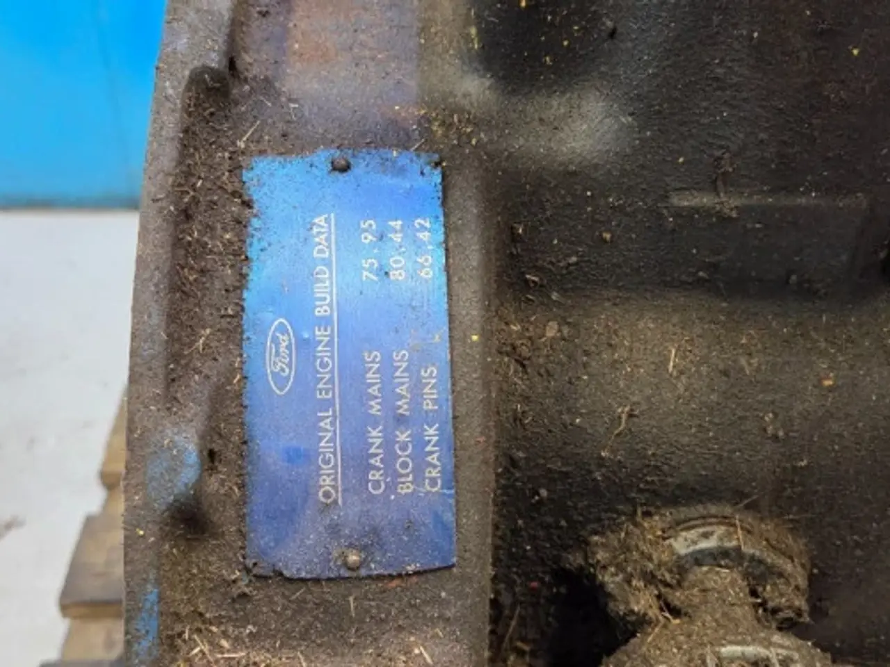 Billede 3 - Ford 2703E Motor