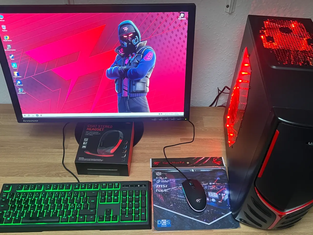 Billede 6 - Gamer PC Sæt, Fortnite, CS, Roblox, Minecraft