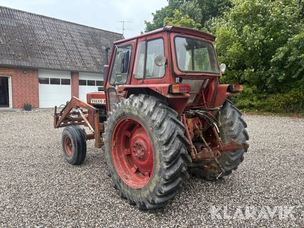 Billede 3 - Veterantraktor Volvo 650 med frontlæsser