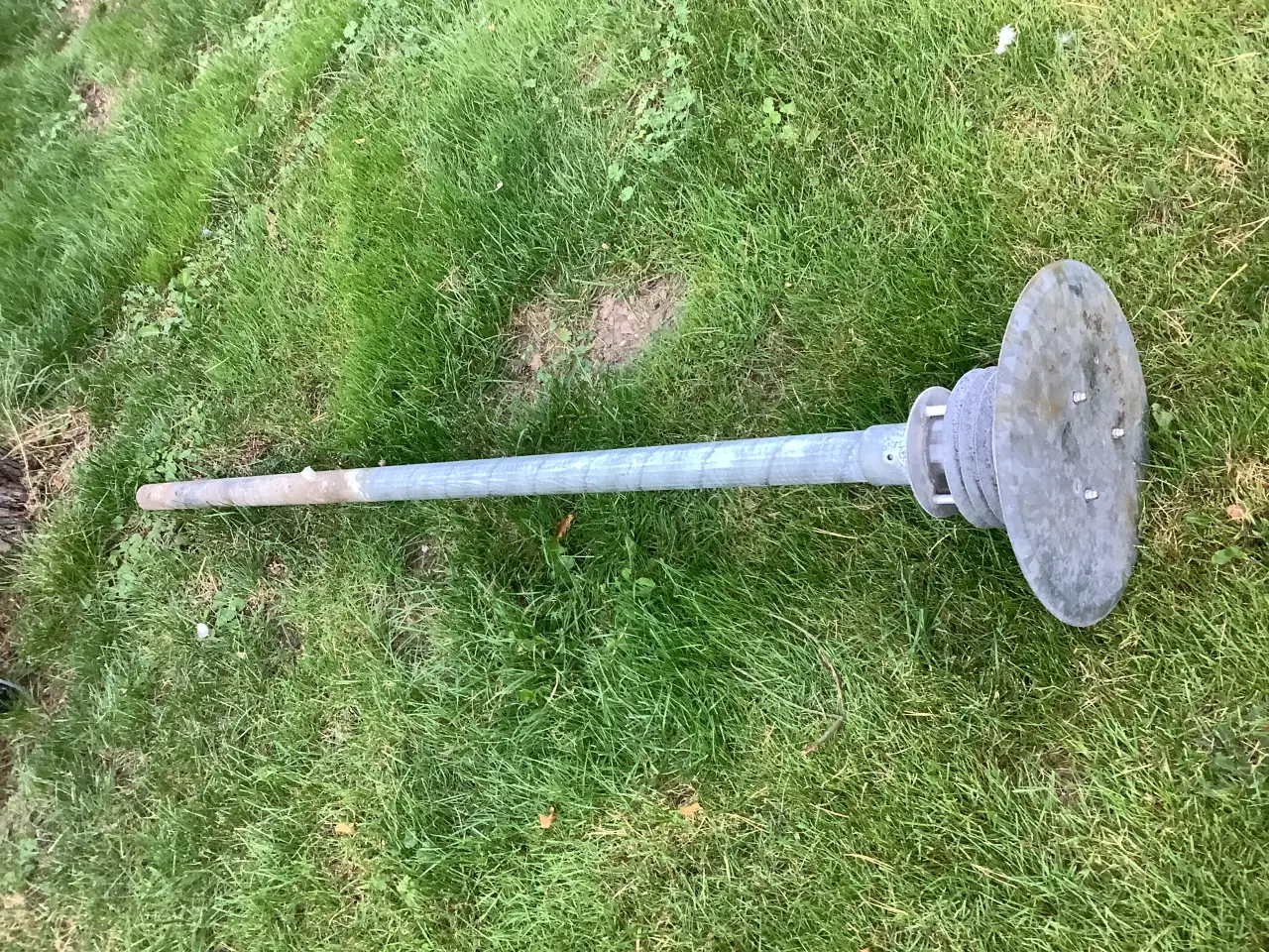 Billede 1 - Havelamper + væglampe galvaniseret 220v