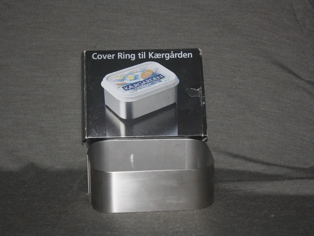 Billede 2 - Stålholder / Cover ring til en pakke Kærgården