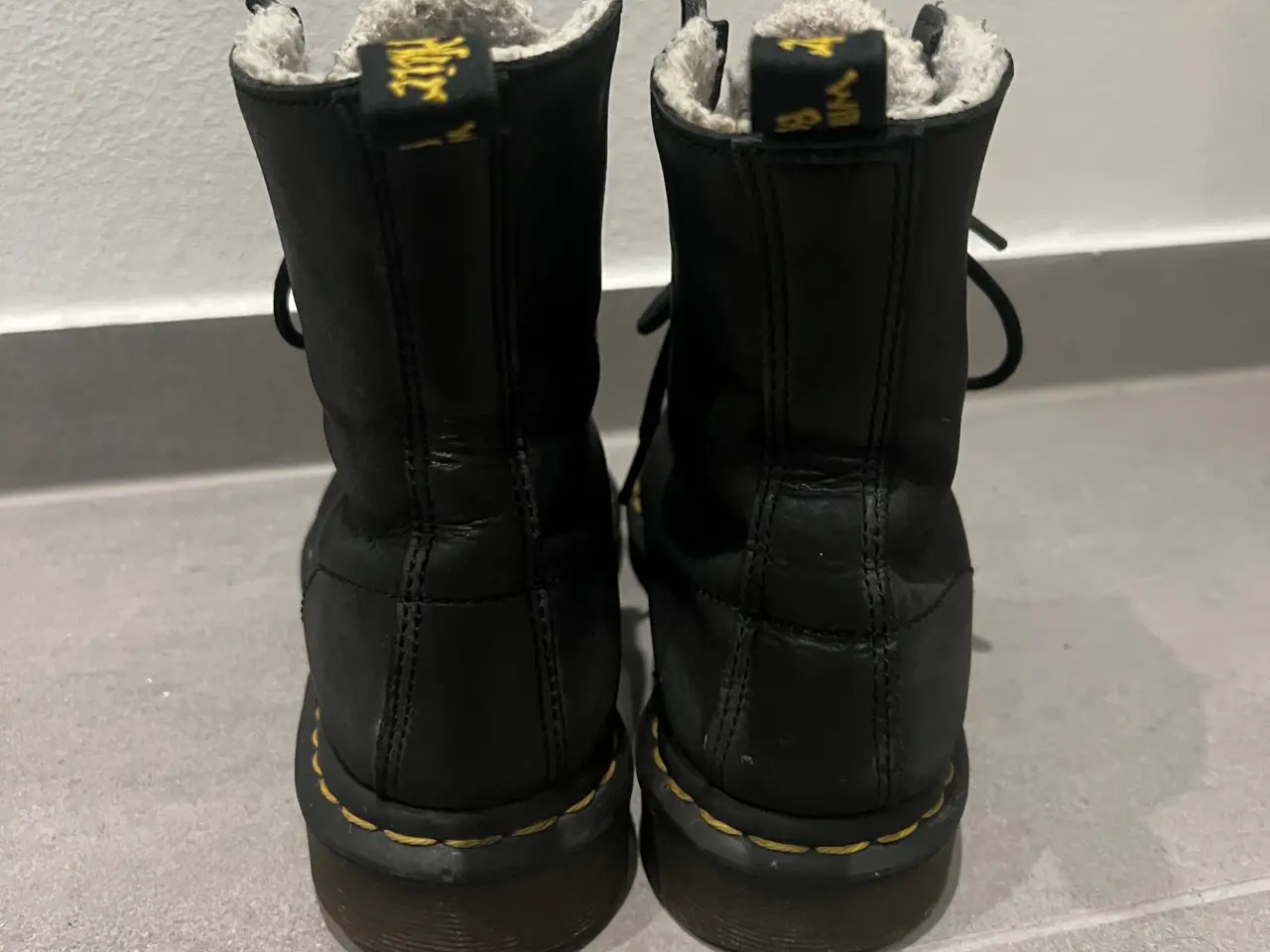 Billede 7 - Dr. Martens støvler 38 sort læder foret