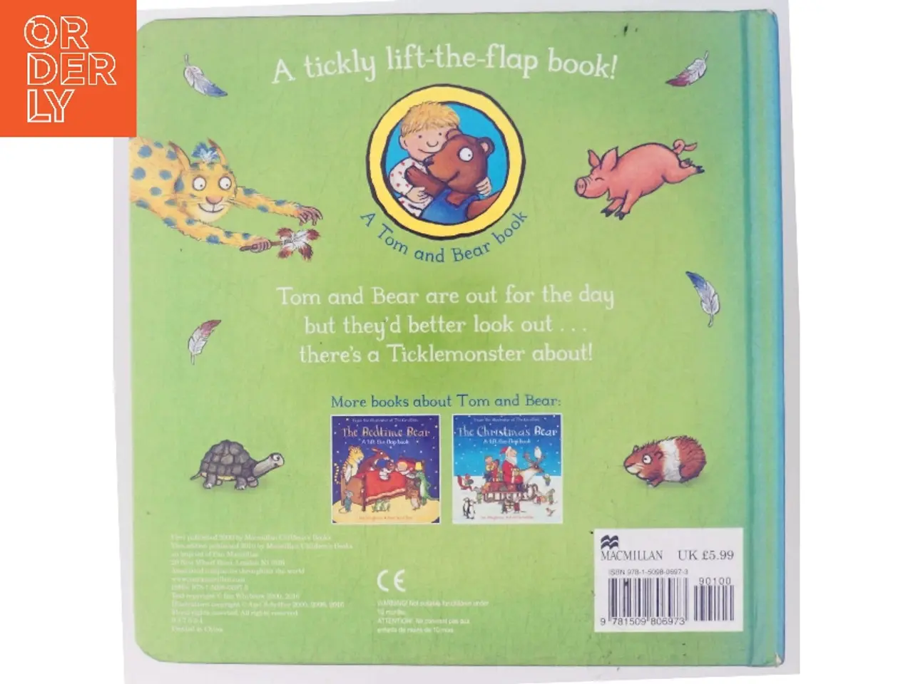 Billede 3 - The Tickle Book (Bog)