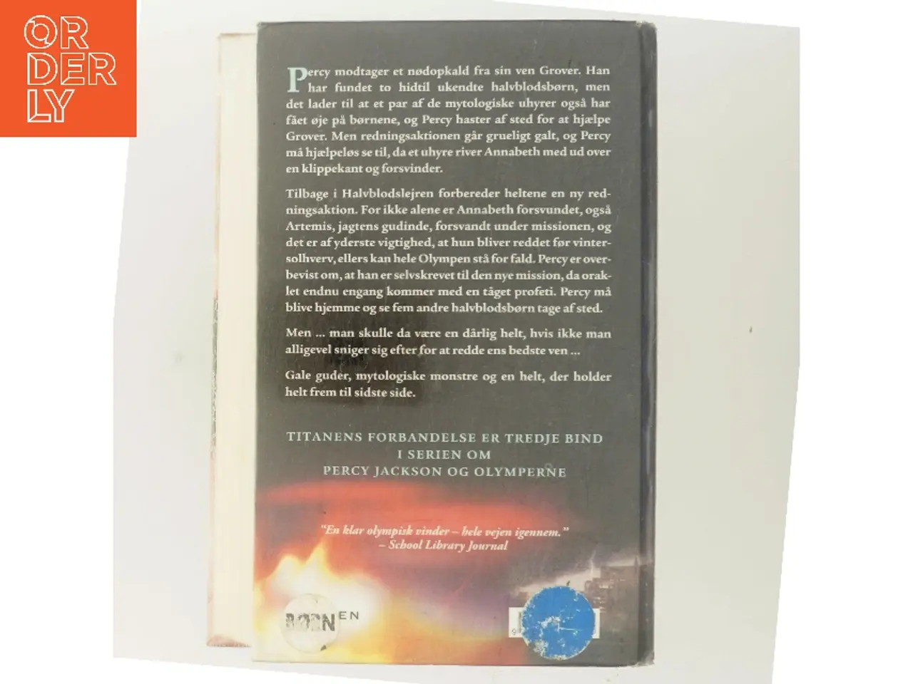 Billede 3 - Percy Jackson – Titanens forbandelse af Rick Riordan (Bog)