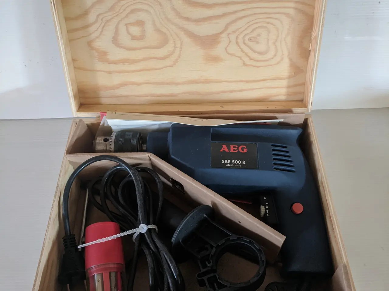 Billede 2 - AEG slagboremaskine SBE 500 R