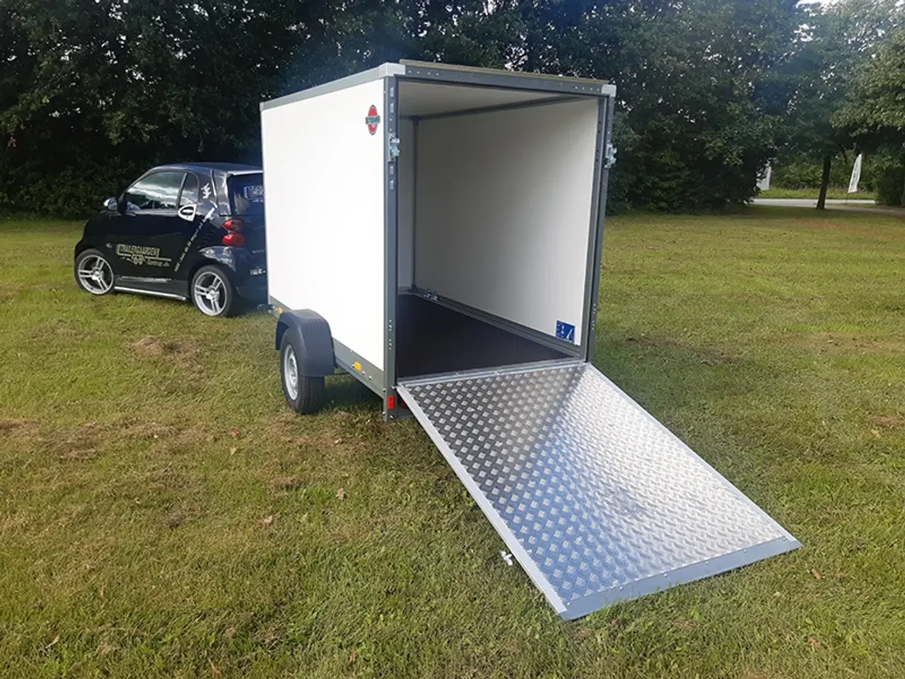 Billede 3 - Stema Cargo 255x132x154 1 akslet 1300 kg Rampe