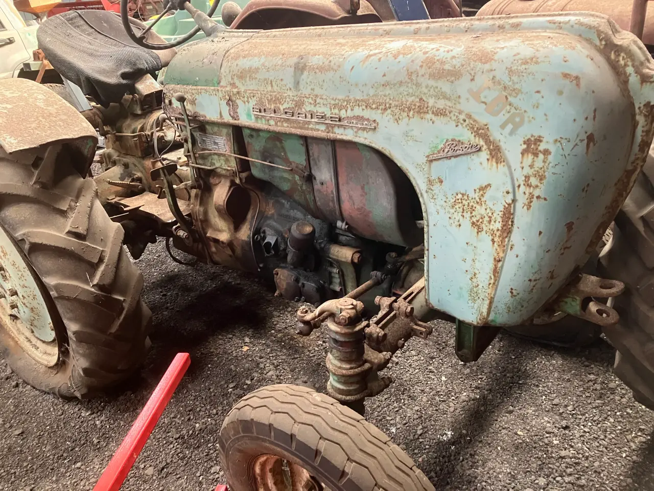 Billede 1 - allgaier a-122 årg 1955 2 cyl veteran traktor